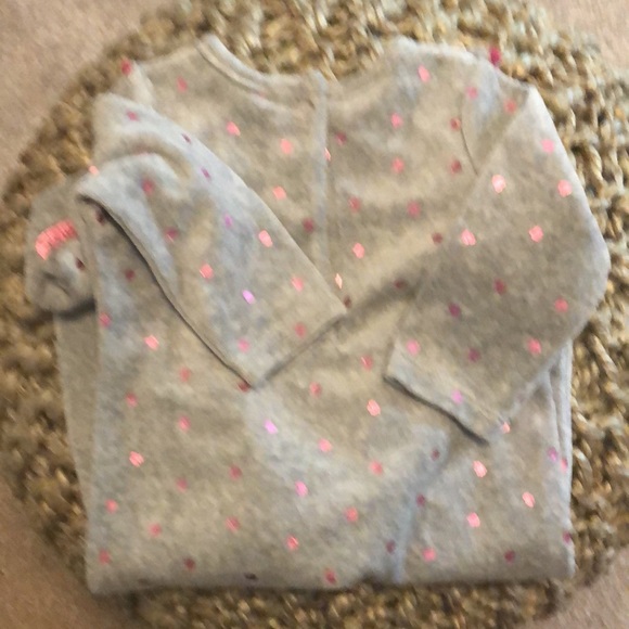 Juicy Couture Child Size 3-6MONTHS Heart Print Pajamas. - Picture 4 of 4